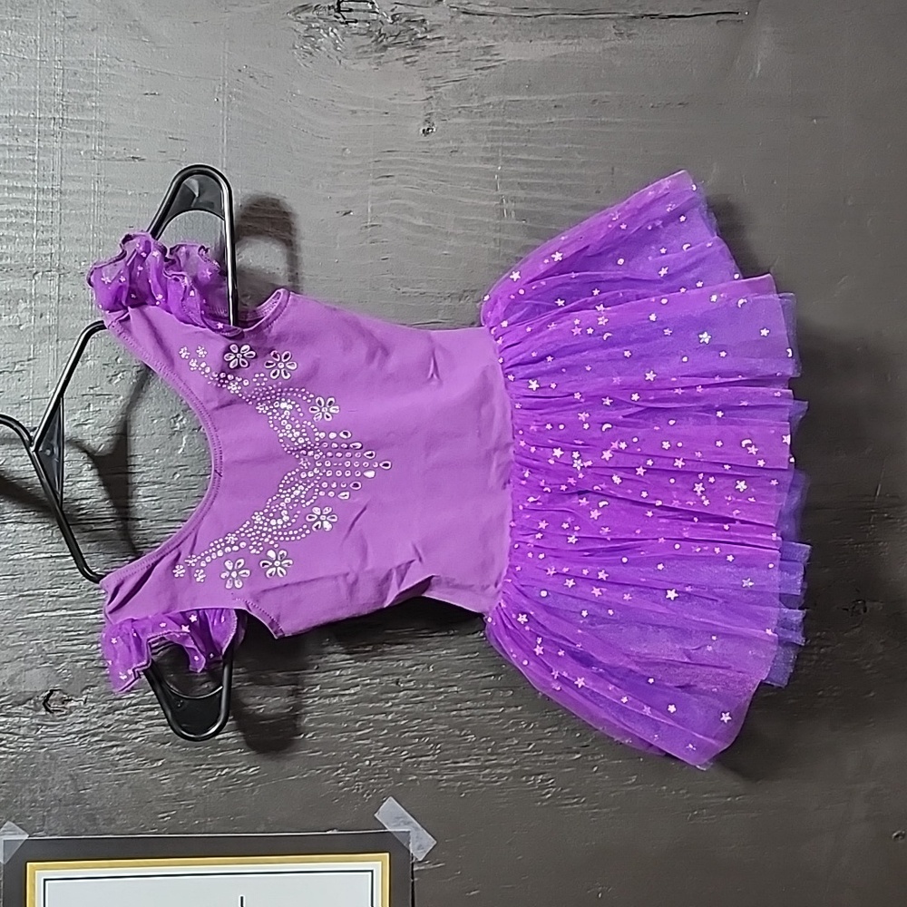 Purple Kids Costume Dress
